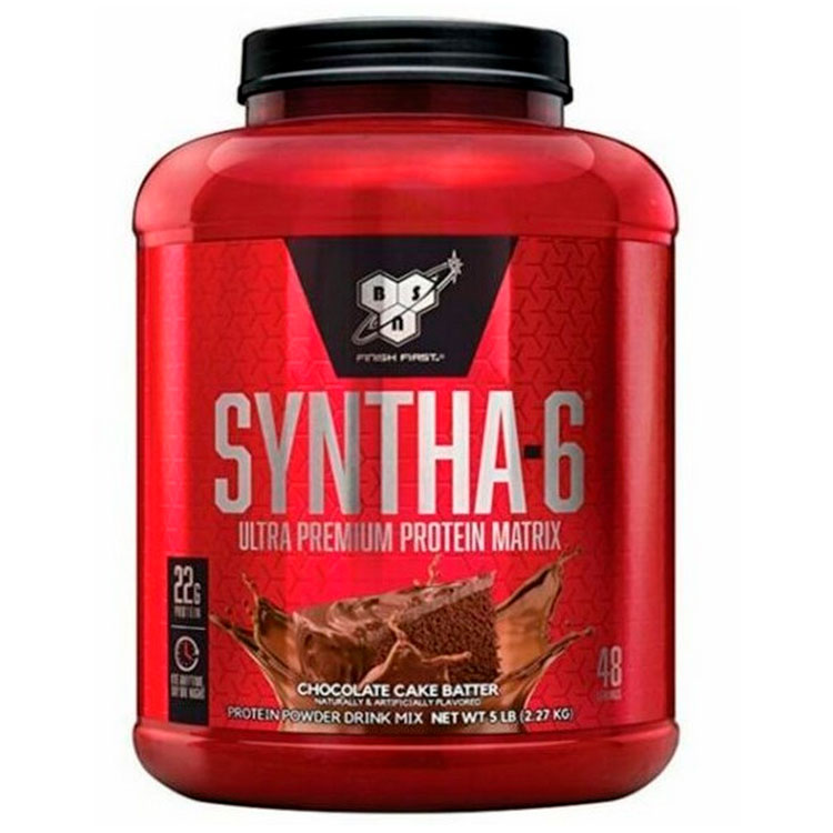 Сывороточный протеин BSN BSN SYNTHA 6 CHOC CAKE BATTER 5.04LB/2.27 кг photo 1 Сывороточный протеин BSN BSN SYNTHA 6 CHOC CAKE BATTER 5.04LB/2.27 кг photo 1