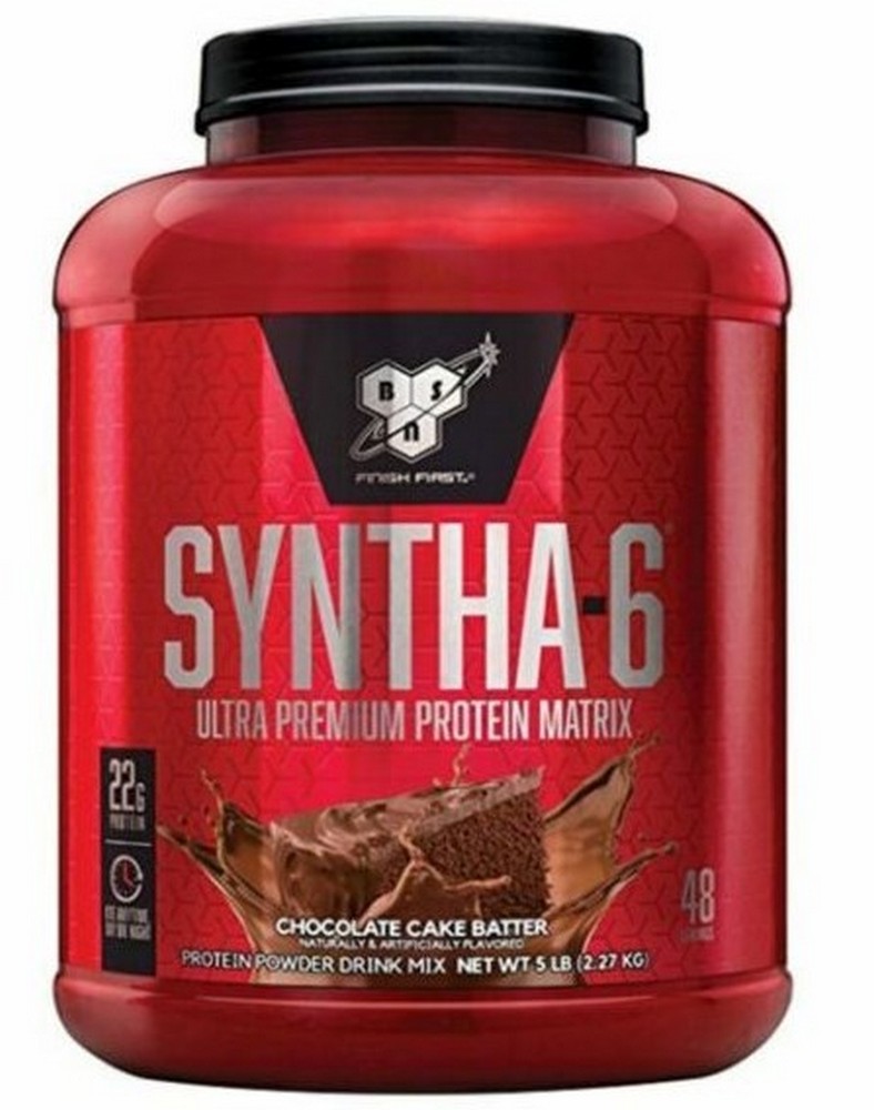 Сывороточный протеин BSN BSN SYNTHA 6 CHOC CAKE BATTER 5.04LB/2.27 кг photo 2