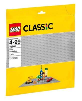 Constructor Lego Classic Gray Baseplate 10701 de la 4+ ani photo 1