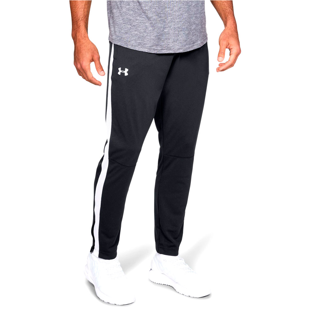 Брюки Under Armour SPORTSTYLE PIQUE TRACK PANT S Черный Мужской photo 2