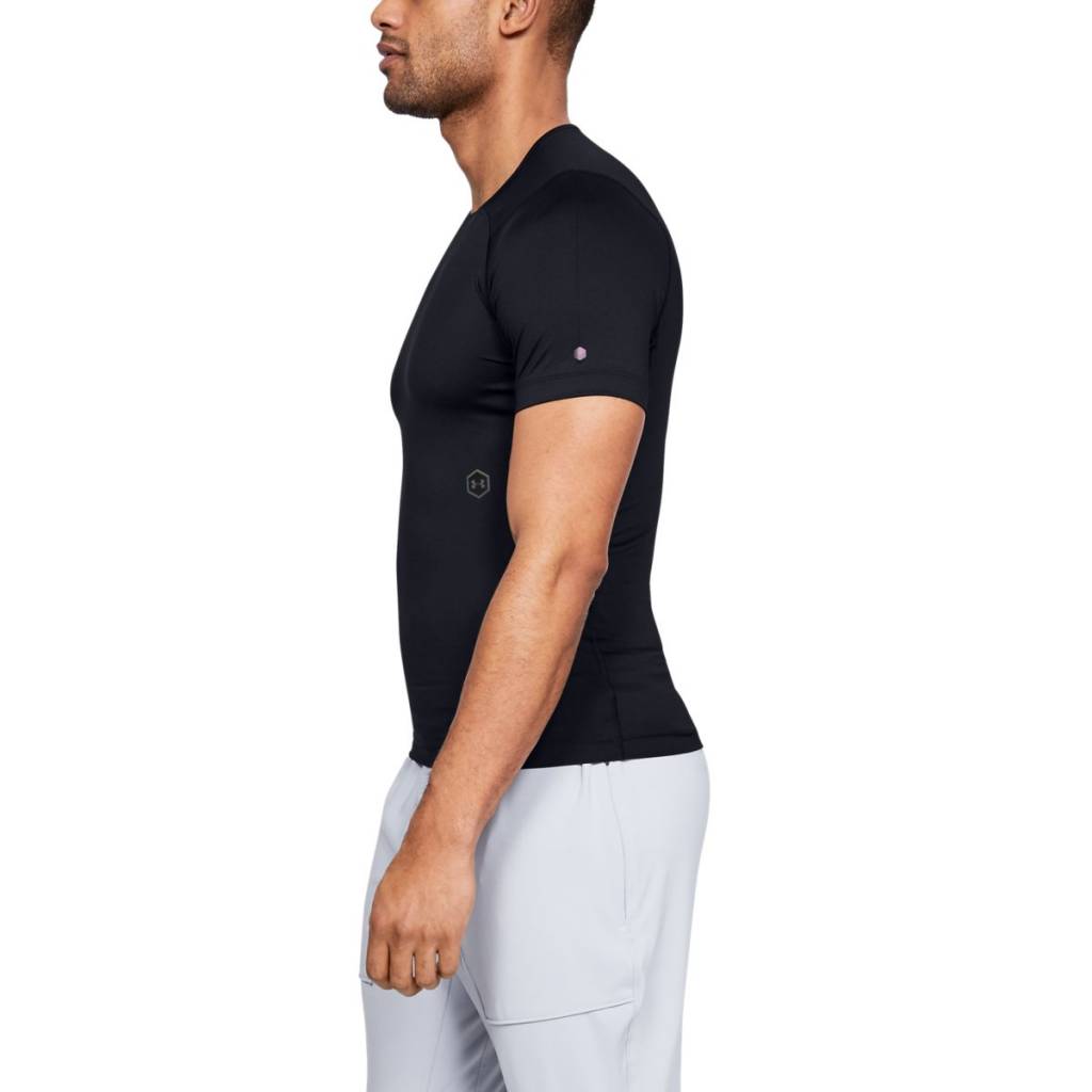 Футболка мужская Under Armour UA Rush Compression SS SM Черный photo 3