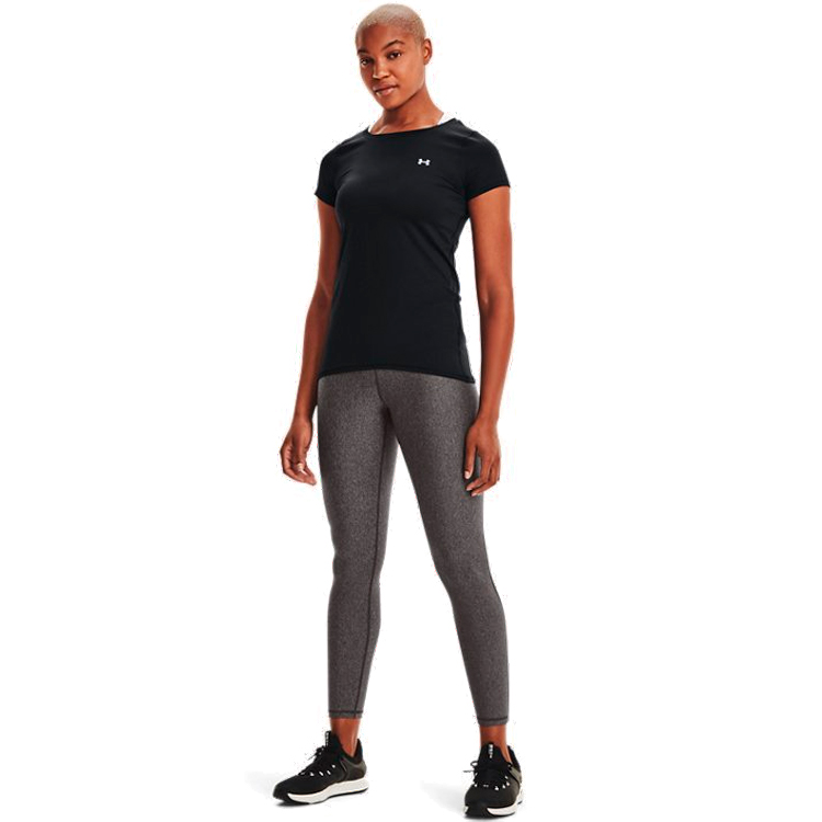 Tricou Under Armour UA HG ARMOUR SS / Femei / XS / Negru photo 2