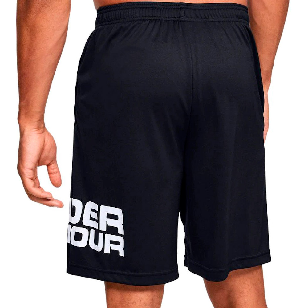 Шорты мужские Under Armour UA TECH WORDMARK SHORTS L Черный photo 2