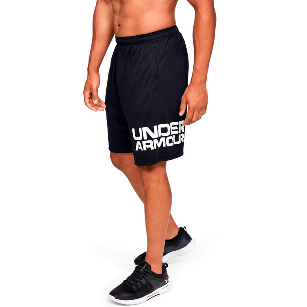 Шорты мужские Under Armour UA TECH WORDMARK SHORTS L Черный photo 4