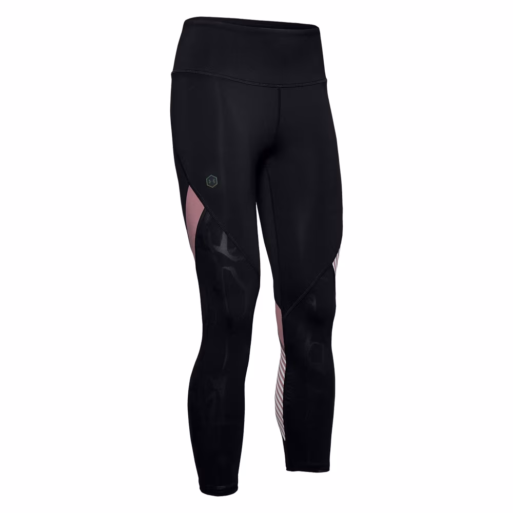 Легинсы Under Armour UA RUSH EMBOSSED SHINE GRAPHIC CROP