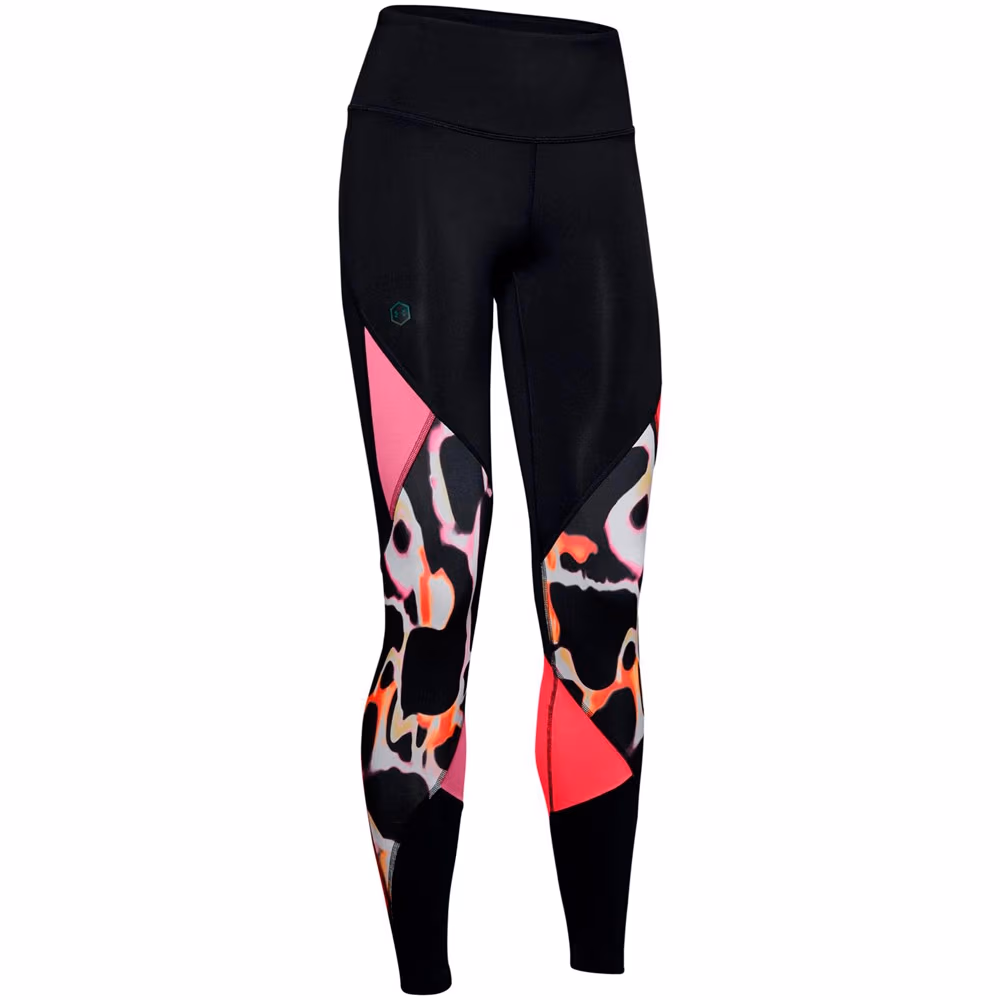 Легинсы Under Armour UA RUSH PRINT COLOR BLOCK LEGGINGS