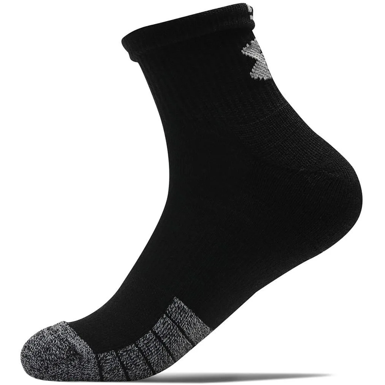 Носки Мужской Under Armour UA Heatgear Quarter 3pk L Черный photo 3