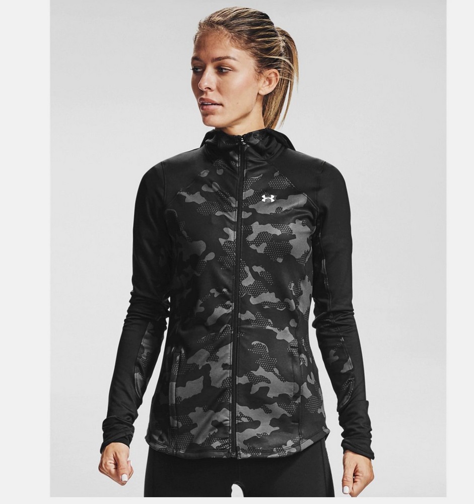 Scurta Under Armour CG FZ HOODIE / Femei / L / Negru photo 2