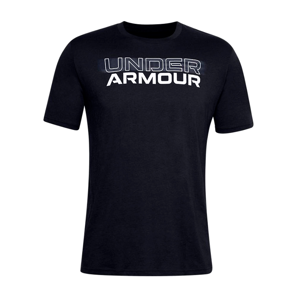 Футболка Under Armour UA BLURRY LOGO WORDMARK SS photo Футболка Under Armour UA BLURRY LOGO WORDMARK SS photo