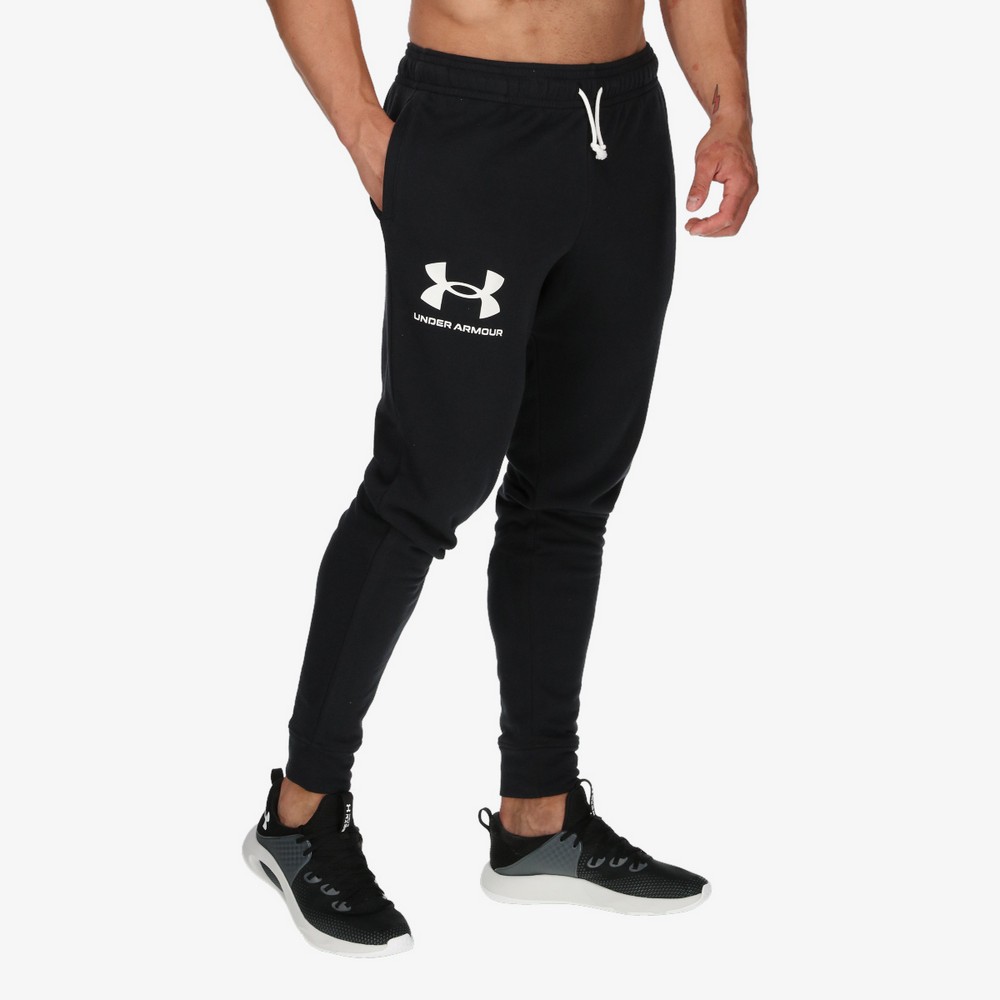 Pantaloni Under Armour UA RIVAL TERRY JOGGER LG Negru Barbati photo 3