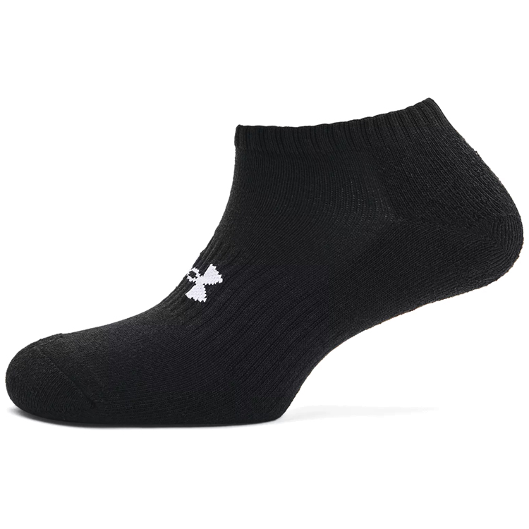 Носки Унисекс Under Armour UA Core No Show 3Pk L Черный photo 2