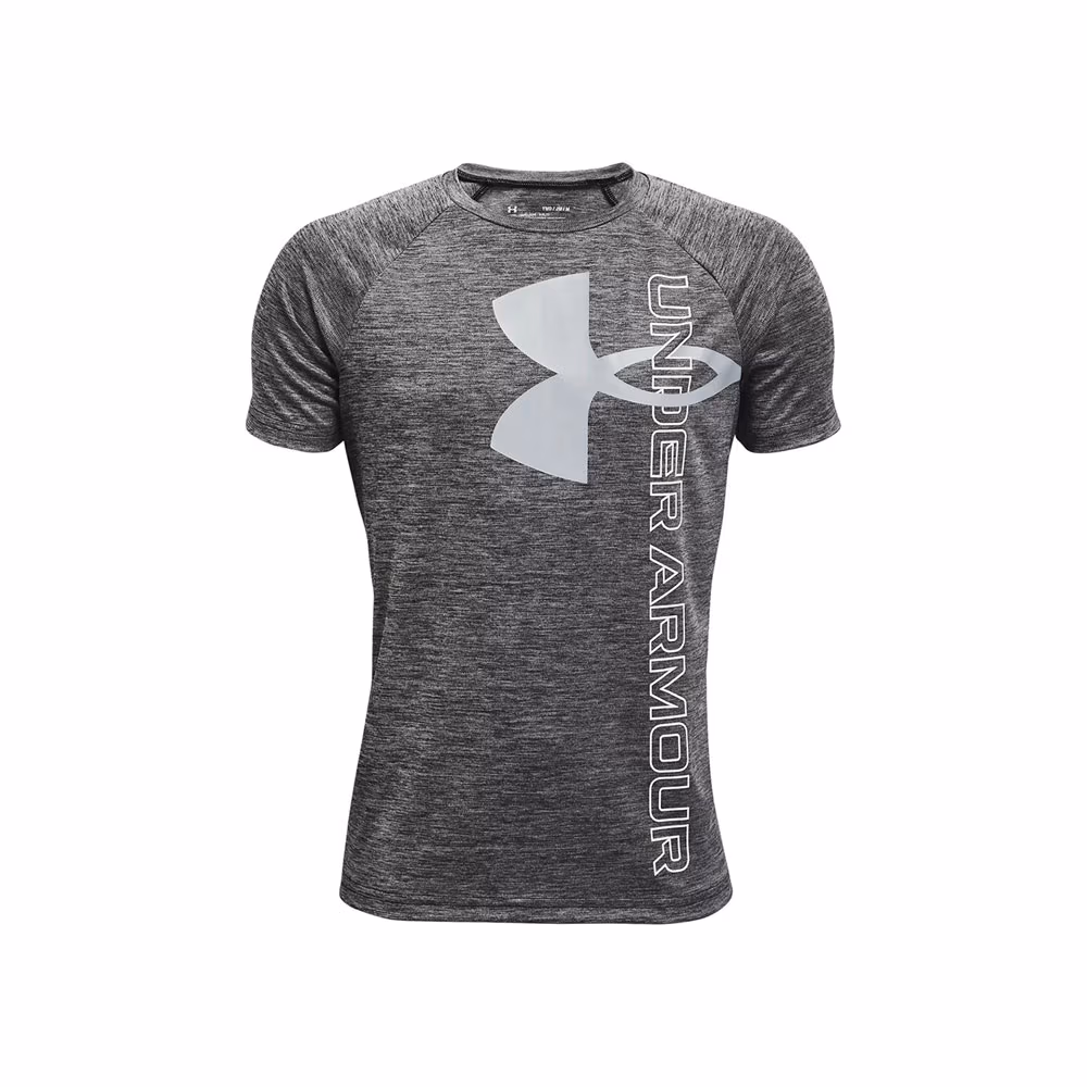 Футболка Under Armour UA Tech Split Logo Hybrid SS