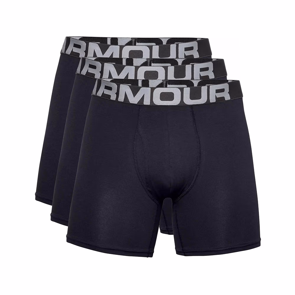 Трусы мужские боксер Under Armour UA Charged Cotton 6in 3 Pack