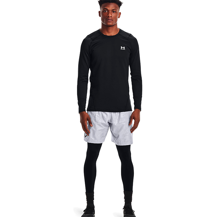 Hanorac pt bărbați Under Armour UA CG Armour Fitted Crew 3XL Negru photo 2