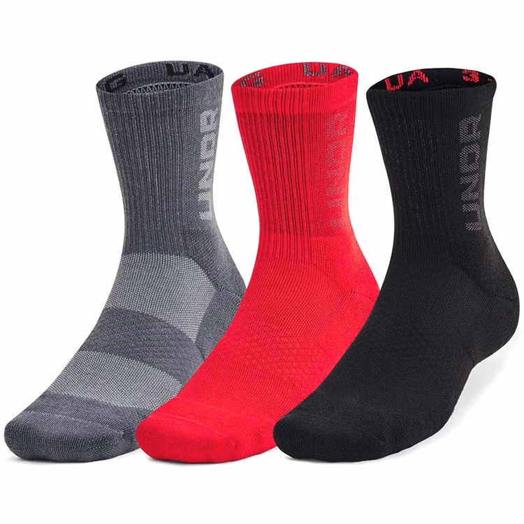 Носки Under Armour UA 3-Maker 3pk Mid-Crew 