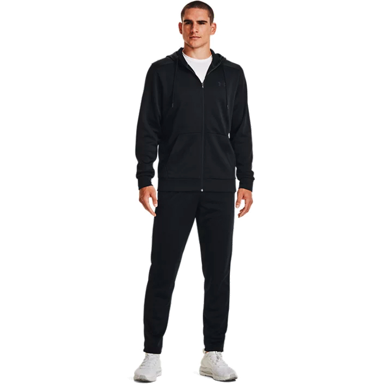 Мужская Толстовка Under Armour UA Armour Fleece FZ Hoodie XS Черный photo 4