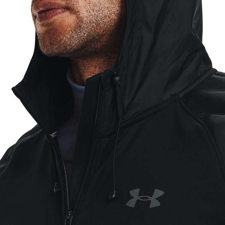 Jachetă Under Armour UA AF Storm FZ Hoodie M Negru pentru bărbați  photo 3