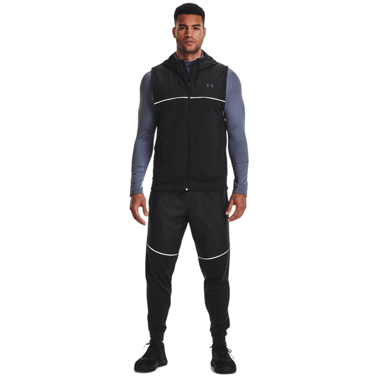 Gilet pt bărbați Under Armour UA AF Storm Hooded Vest 2XL Negru photo 4