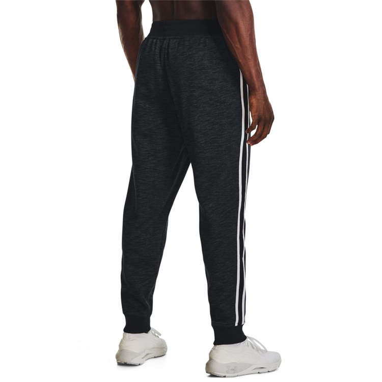 Pantaloni Under Armour UA Essential Heritge Flc Jgr XXL Negru Barbati photo 3