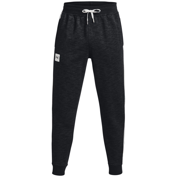 Pantaloni Under Armour UA Essential Heritge Flc Jgr XXL Negru Barbati photo 4