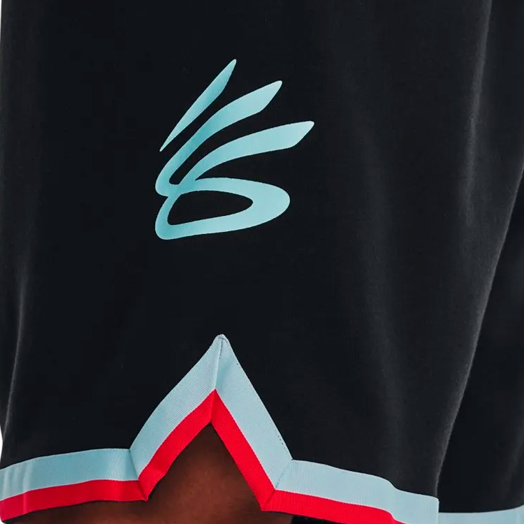 Sorti de bărbați Under Armour Curry Fleece 9 Short L Negru photo 2