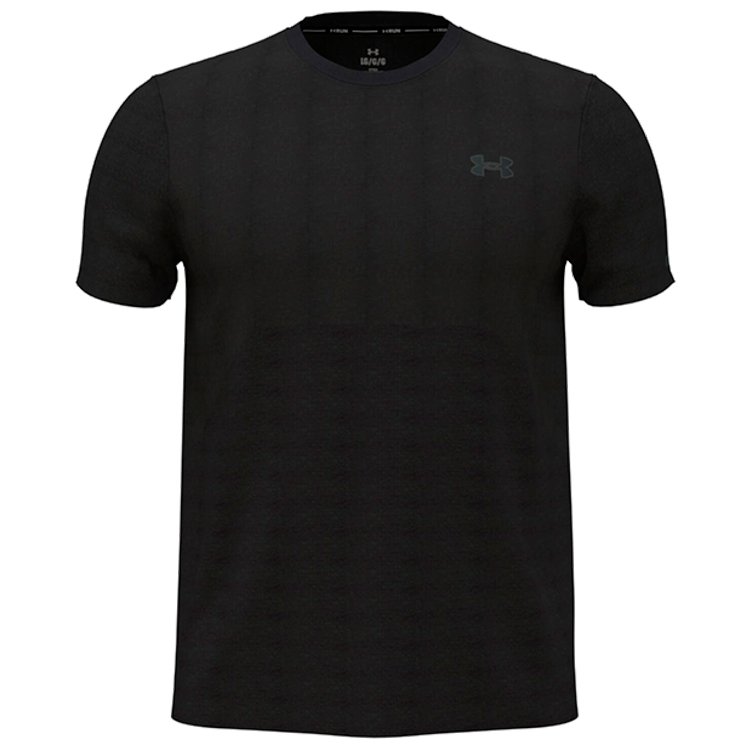 Tricou bărbătesc Under Armour UA SEAMLESS STRIDE SS L Negru photo 2