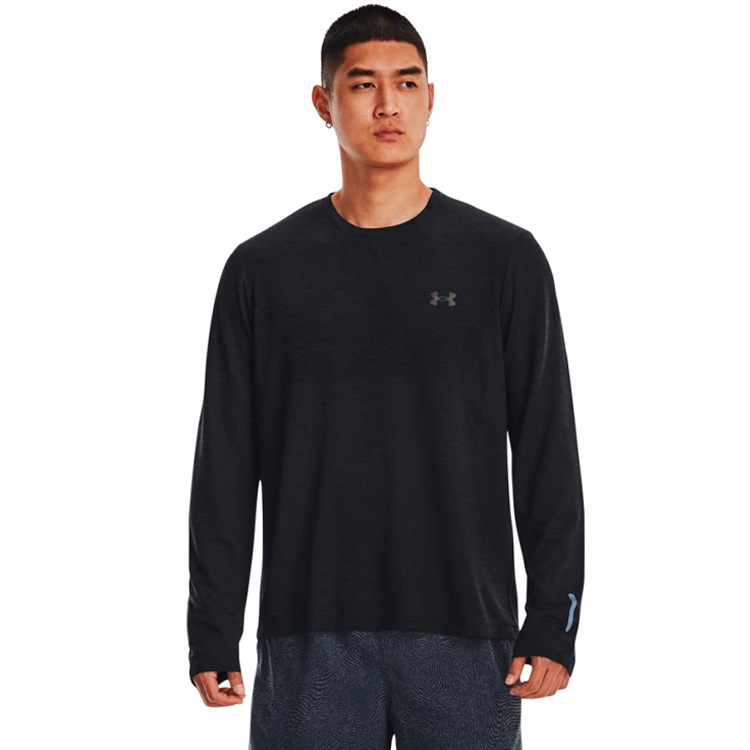 Hanorac pt bărbați Under Armour UA SEAMLESS STRIDE LS L Negru photo 4