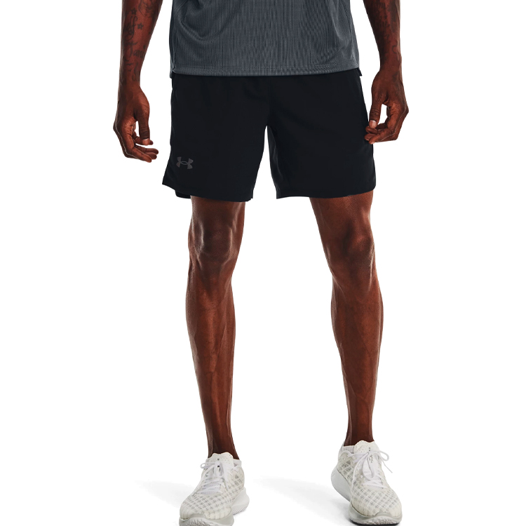 Шорты мужские Under Armour UA M LAUNCH 7 GRAPHIC SHORT L Черный photo 2