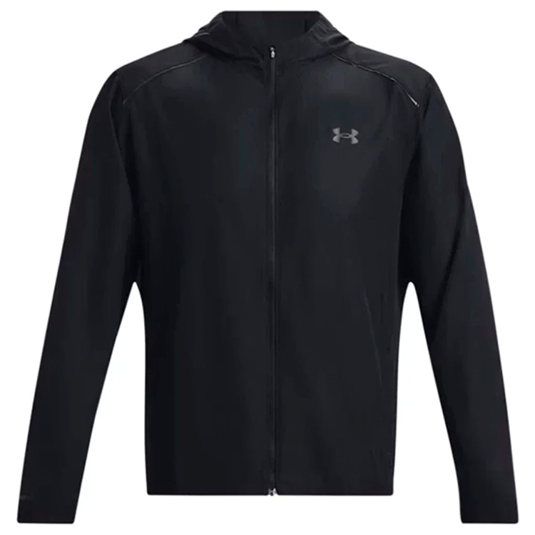 Jachetă Under Armour UA M STORM RUN HOODED JACKET L Negru pentru bărbați  photo 2