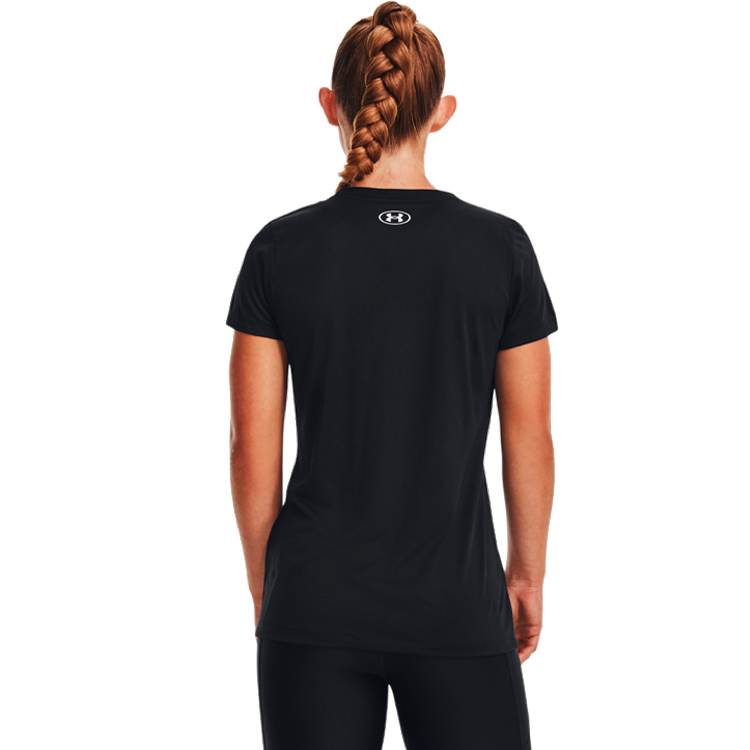 Футболка Under Armour UA Tech Solid Script SSC / Женский / XXL / Черный photo 4