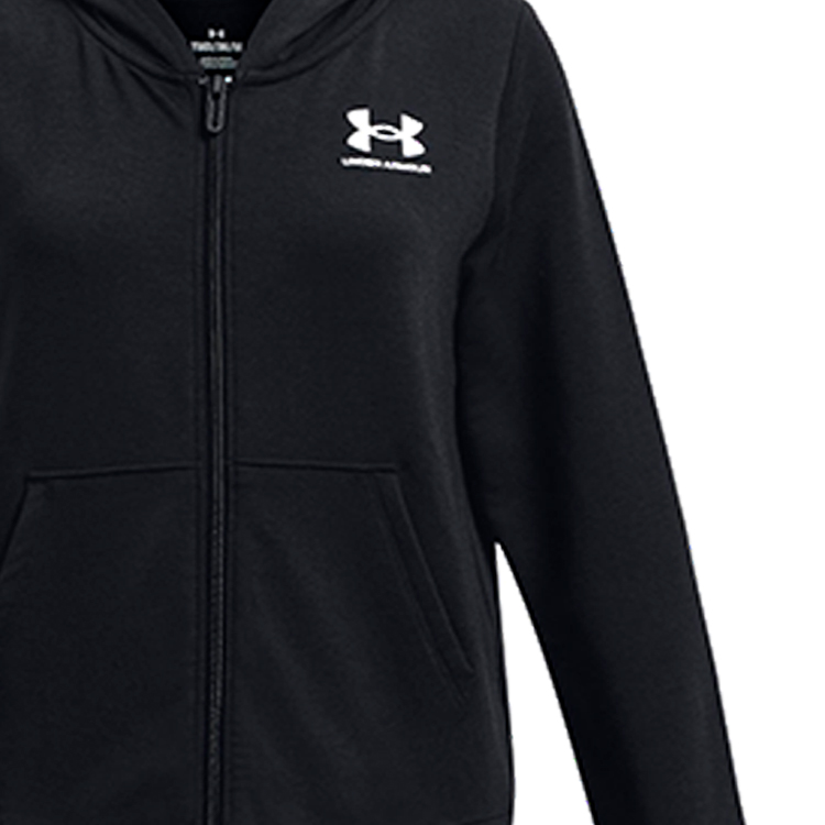Hanorac Under Armour UA G RIVAL TERRY FZ HOODIE / Femei / M / Negru photo 3