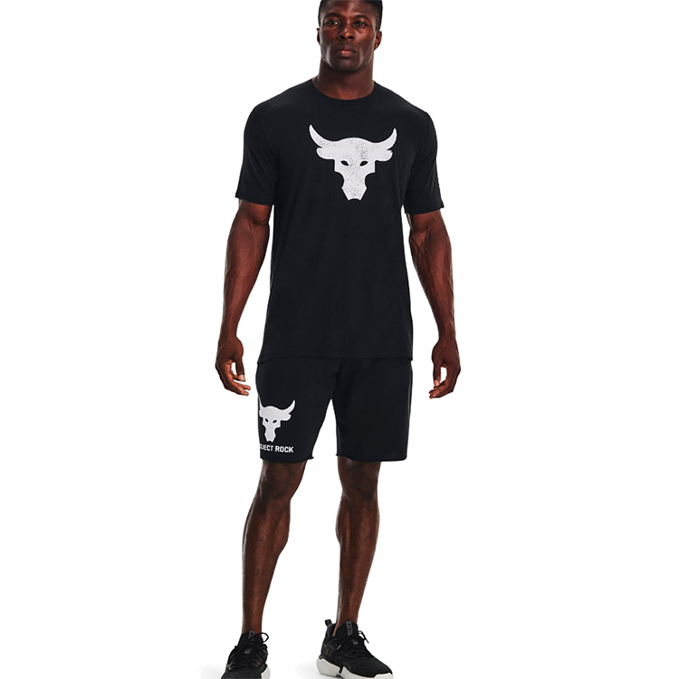 Шорты мужские Under Armour Pjt Rck Brhma Bull Terry Sts L Черный photo 2