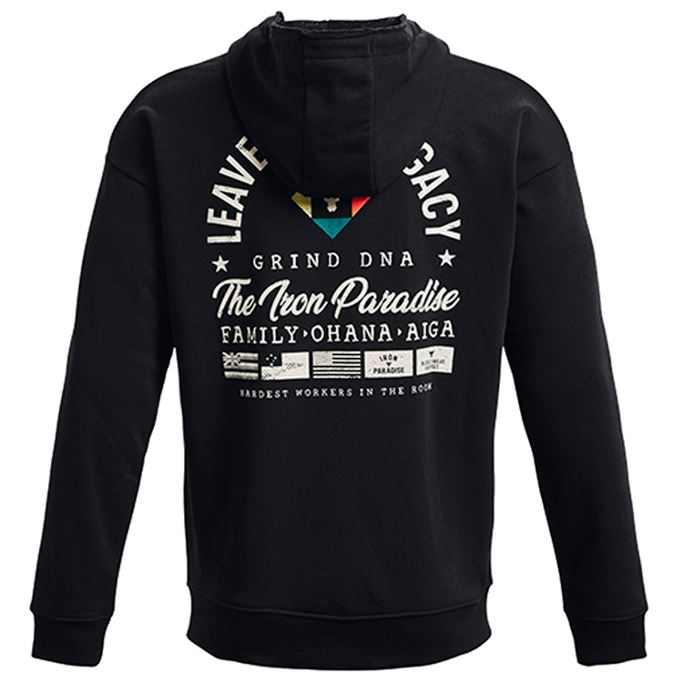 Hanorac pt bărbați Under Armour Pjt Rck HW Terry FZ Fam 3XL Negru photo 2
