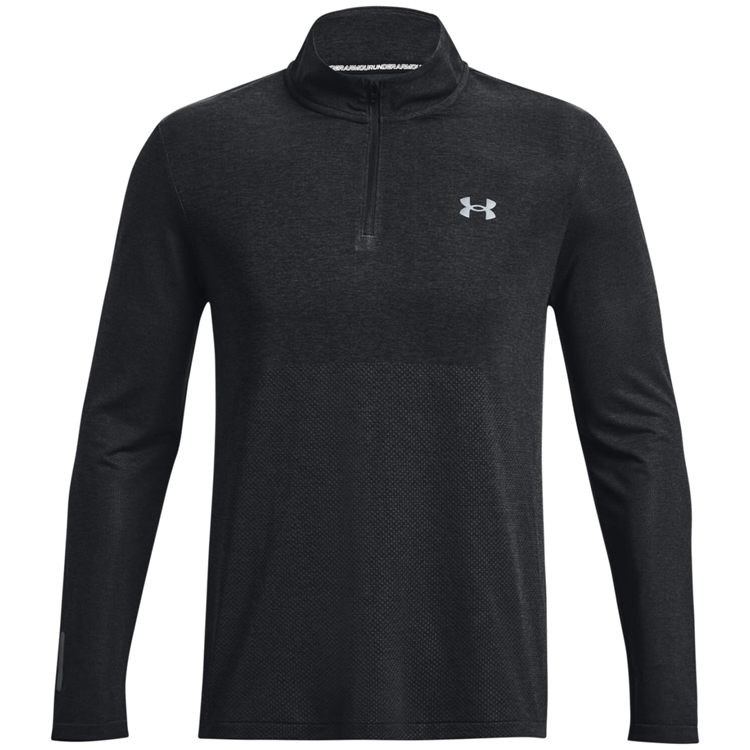 Мужская Толстовка Under Armour UA SEAMLESS STRIDE 1/4 ZIP L Черный photo 3