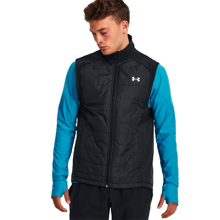 Gilet pt bărbați Under Armour LAUNCH PRO INSULATED VEST L Negru photo 4