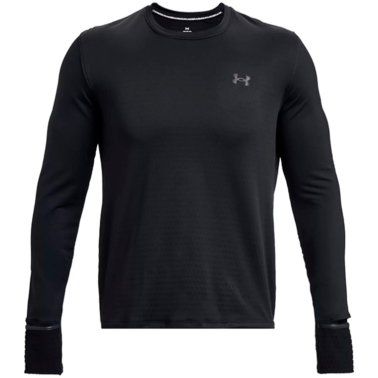 Hanorac pt bărbați Under Armour QUALIFIER COLD LONGSLEEVE S Negru photo 3