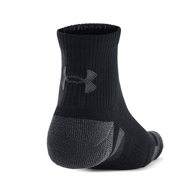 Носки Унисекс Under Armour UA Performance Tech 3pk Qtr L Черный photo 3