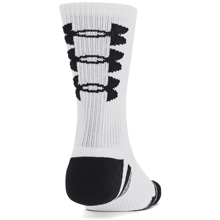 Sosete Unisex Under Armour UA Perf Tech Nov 3pk Crew L Alb photo 4