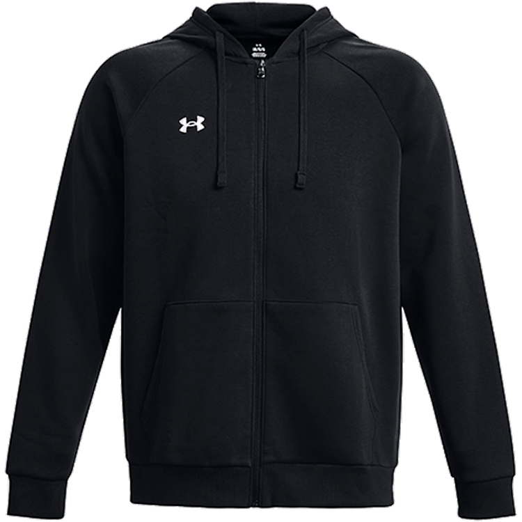 Hanorac pt bărbați Under Armour UA Rival Fleece FZ Hoodie S Negru photo 2