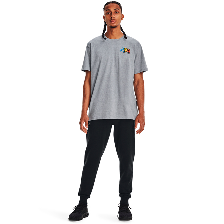 Брюки Under Armour UA Rival Fleece Joggers S Черный Мужской photo 3