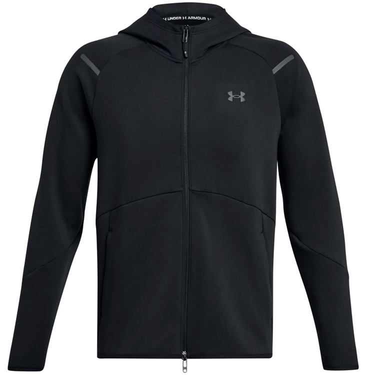 Hanorac pt bărbați Under Armour Unstoppable Flc FZ L Negru photo 3