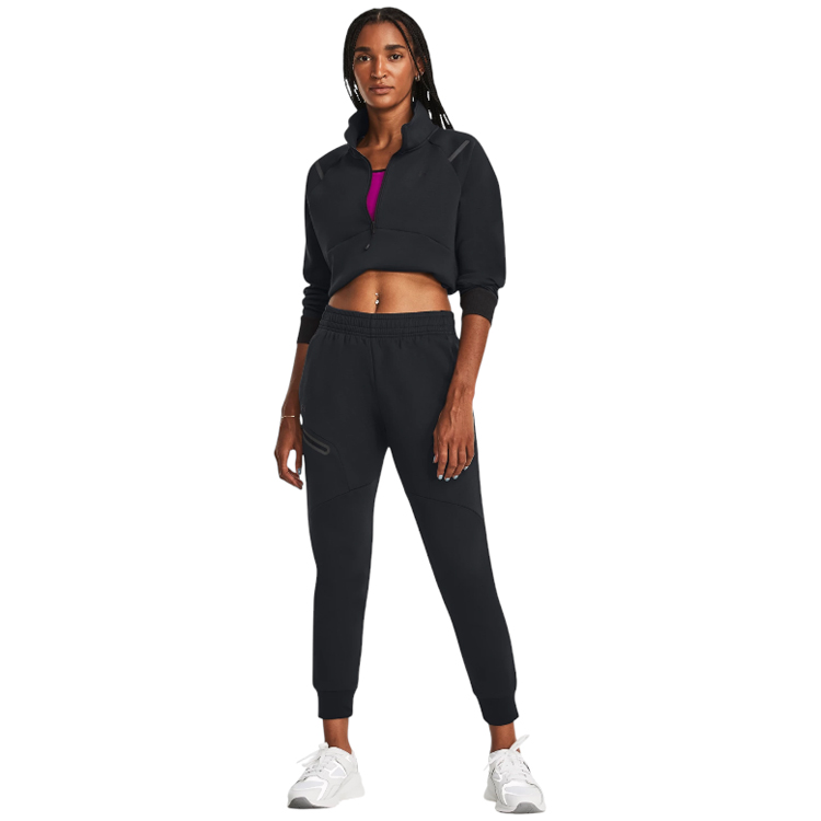 Pantaloni Under Armour Unstoppable Flc Jogger L Negru Femei photo 2
