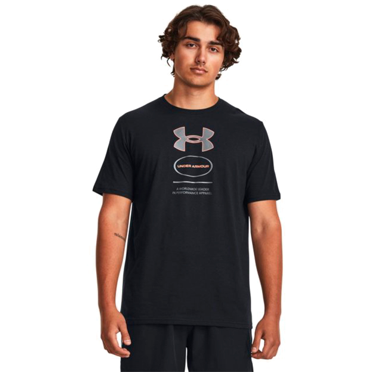 Tricou bărbătesc Under Armour UA M BRANDED GEL STACK SS 3XL Negru photo 4