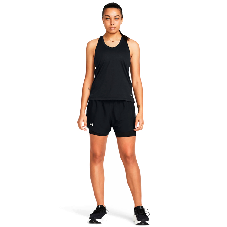Sorti Under Armour UA Fly By 2-in-1 Shorts / Femei / L / Negru photo 4
