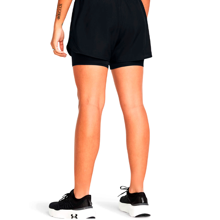 Sorti Under Armour UA Fly By 2-in-1 Shorts / Femei / L / Negru photo 5