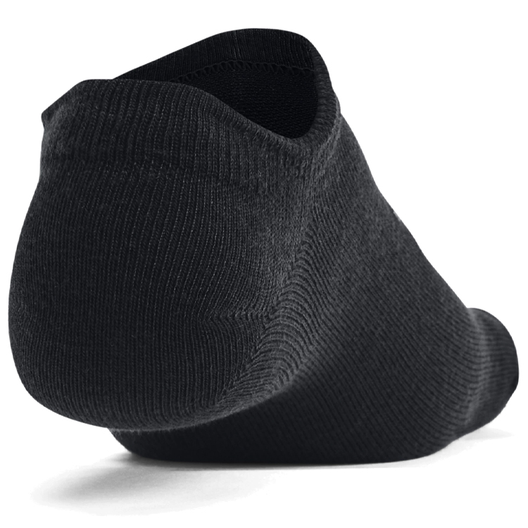 Sosete Unisex Under Armour UA Essential No Show 6pk L Negru photo 3