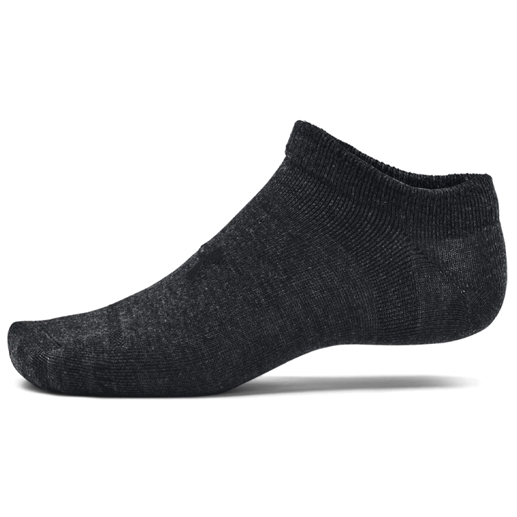 Носки Унисекс Under Armour UA Essential No Show 3pk M Черный photo 2