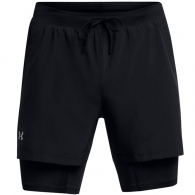 Sorti Under Armour UA LAUNCH 5 2-IN-1 SHORTS thumbnav 2