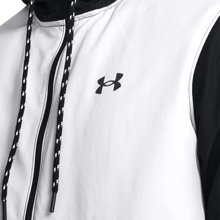 Jachetă Under Armour UA LEGACY WINDBREAKER XS Negru-alb pentru bărbați  photo 5
