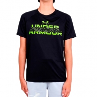 Tricou Under Armour UA Tech Split Wordmark SS thumbnav 5